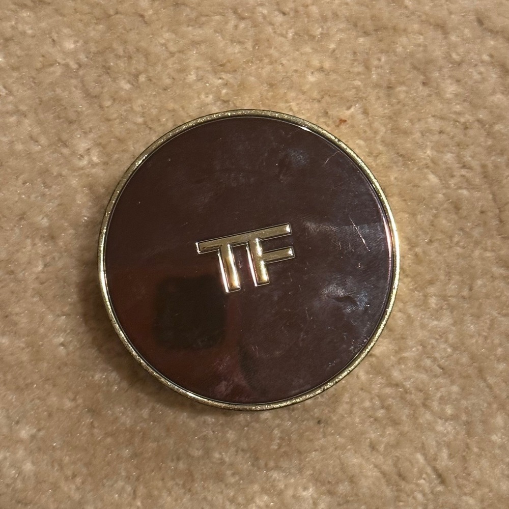 Brown TOM FORD Compact Mirror Case